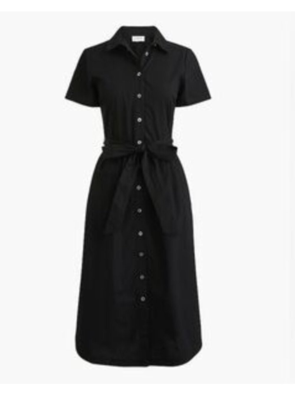 J.Crew Short-Sleeve Midi Shirtdress collared button down 4